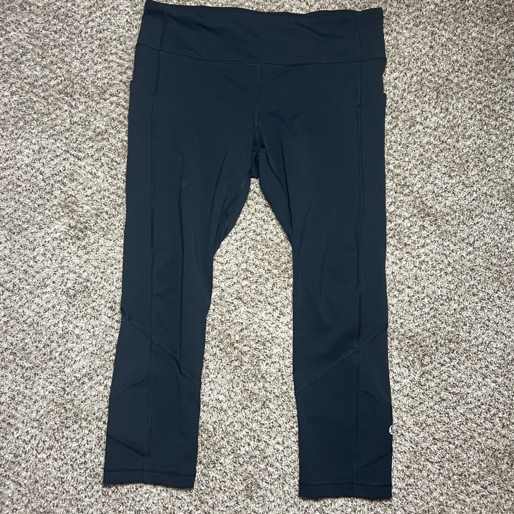 Lululemon Athletica Black Leggings size 8